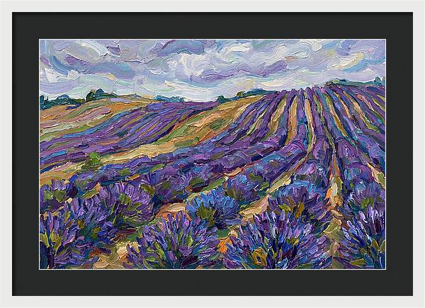 Violet Horizons Beneath Overcast Skies