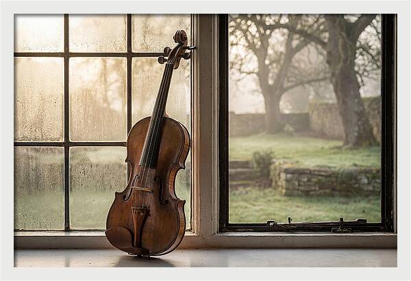 Violin By The Window