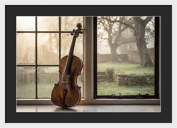 Violin By The Window