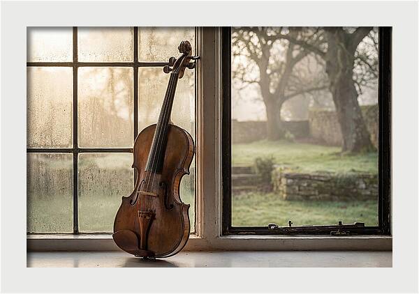 Violin By The Window