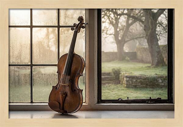 Violin By The Window