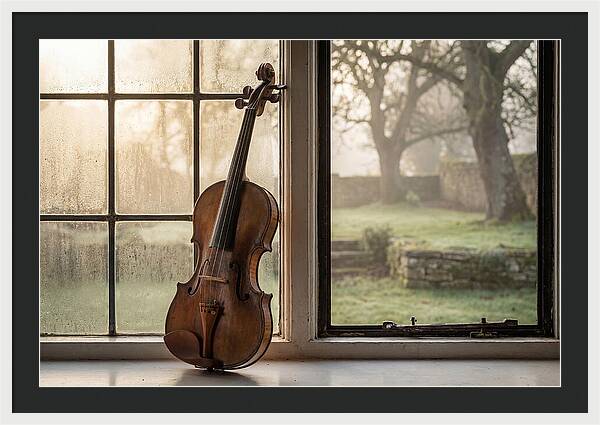 Violin By The Window