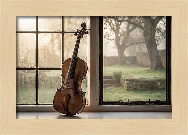 Violin By The Window