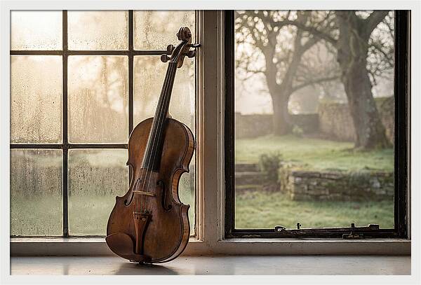Violin By The Window