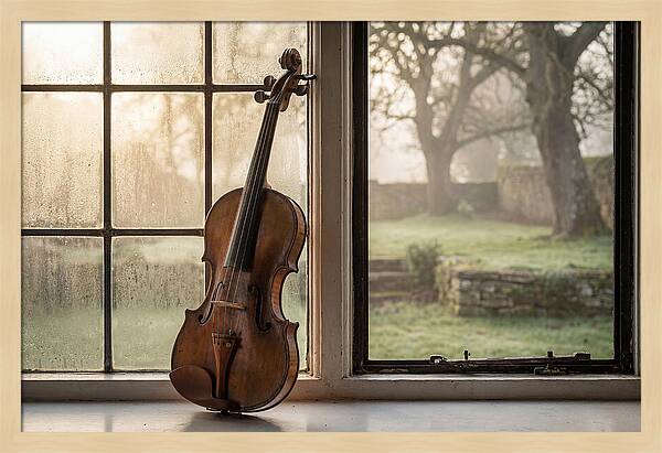 Violin By The Window