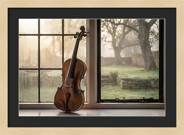 Violin By The Window