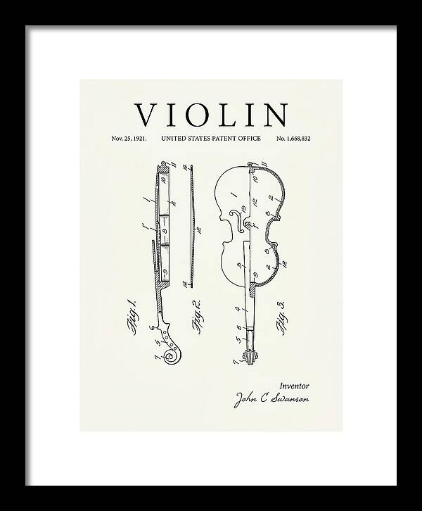 Violin Minimalist Patent Us1668832a