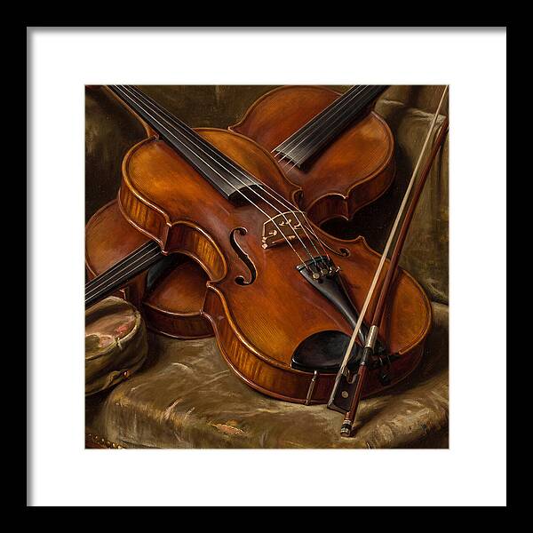 Violin Still Life Elegance