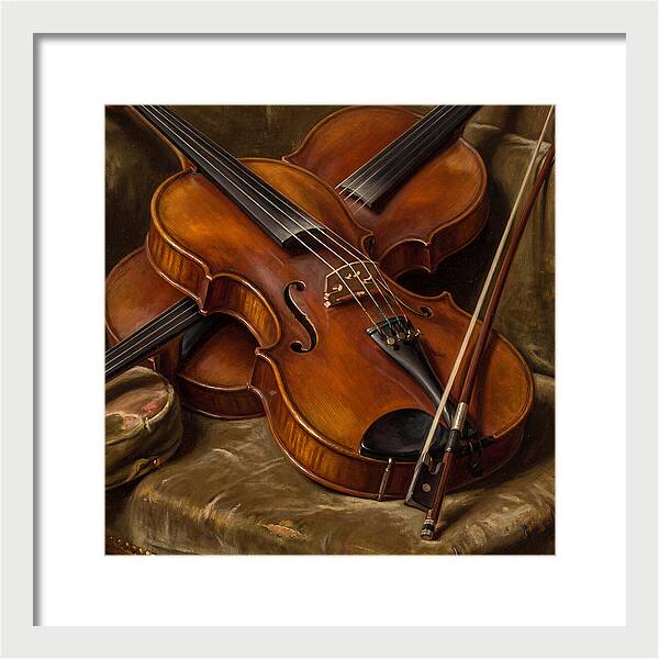 Violin Still Life Elegance