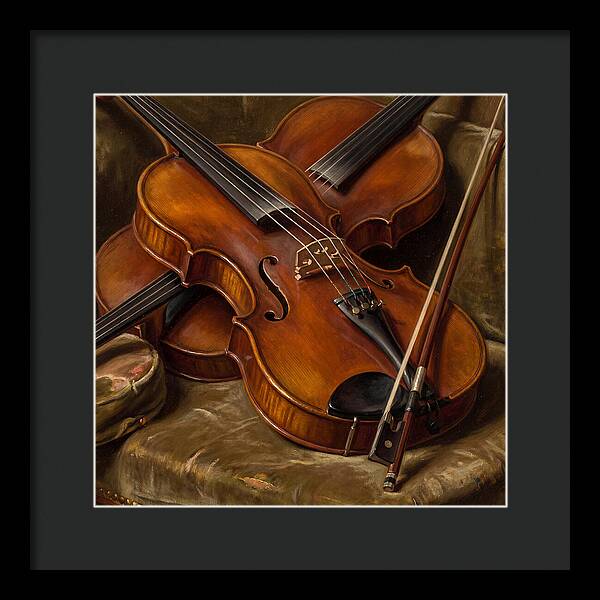 Violin Still Life Elegance