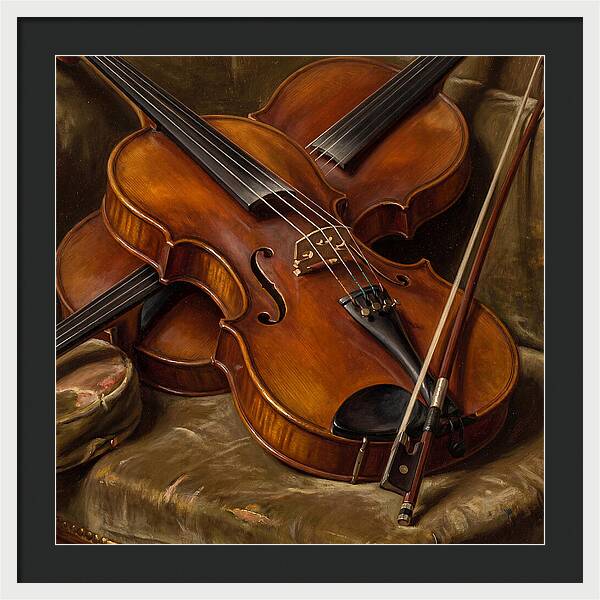 Violin Still Life Elegance
