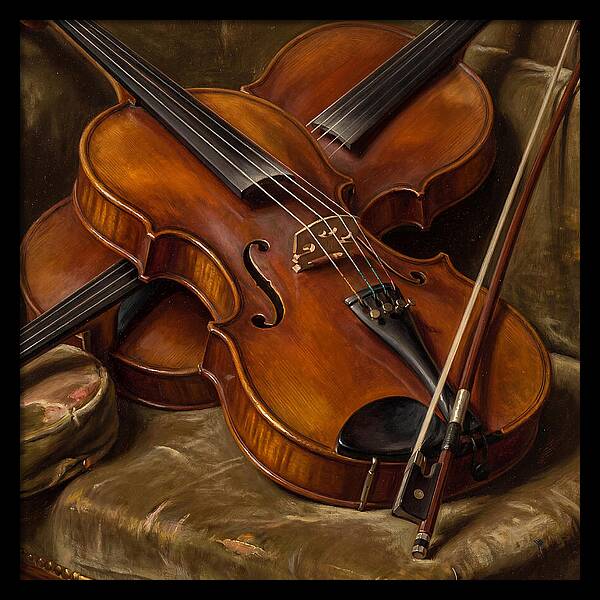 Violin Still Life Elegance