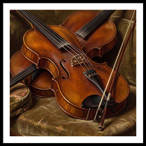 Violin Still Life Elegance