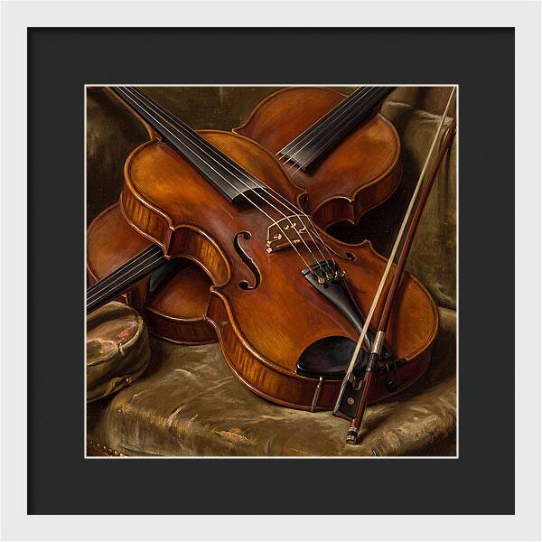 Violin Still Life Elegance