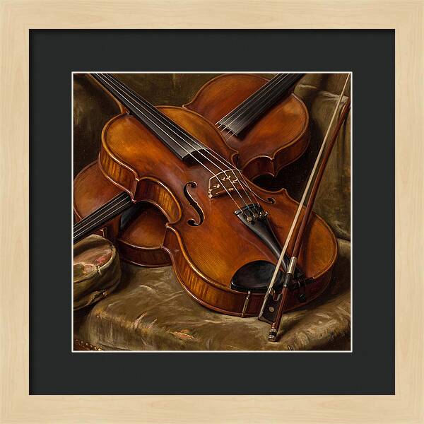 Violin Still Life Elegance