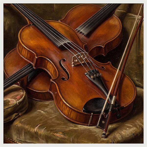 Violin Still Life Elegance