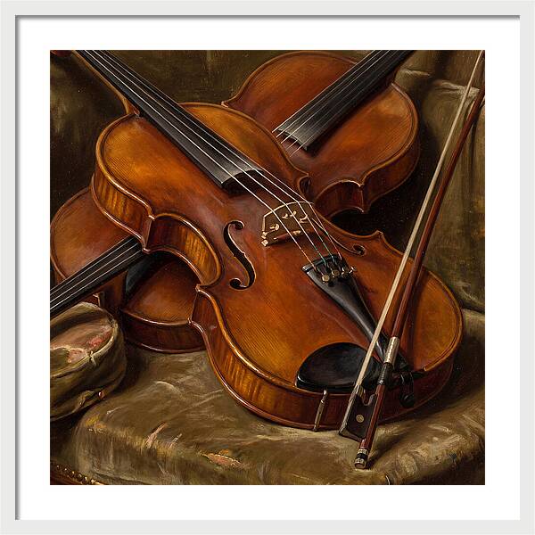 Violin Still Life Elegance
