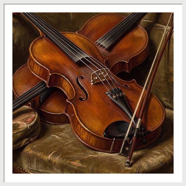 Violin Still Life Elegance