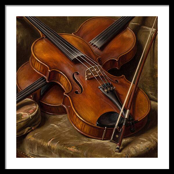 Violin Still Life Elegance