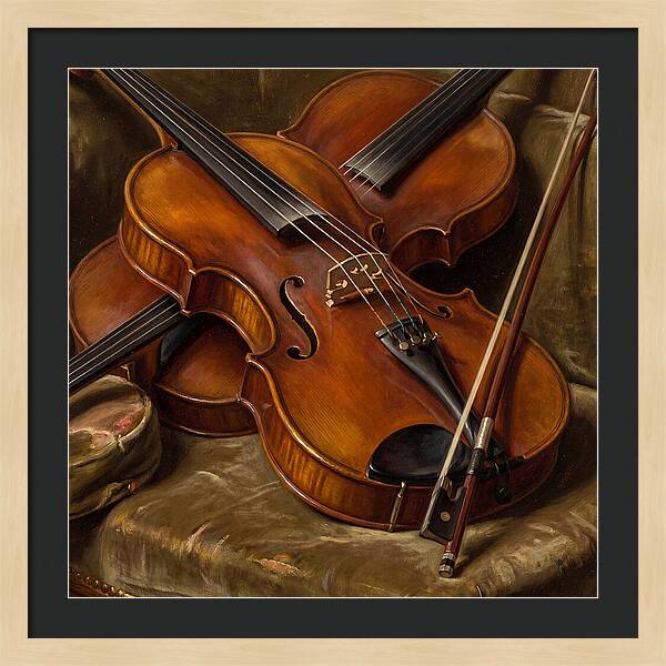 Violin Still Life Elegance
