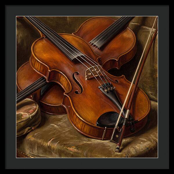 Violin Still Life Elegance