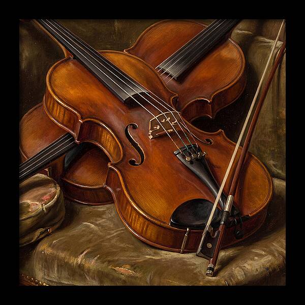 Violin Still Life Elegance