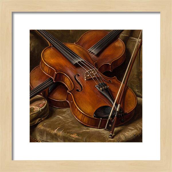 Violin Still Life Elegance
