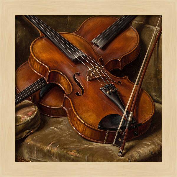 Violin Still Life Elegance