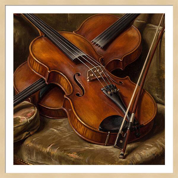 Violin Still Life Elegance