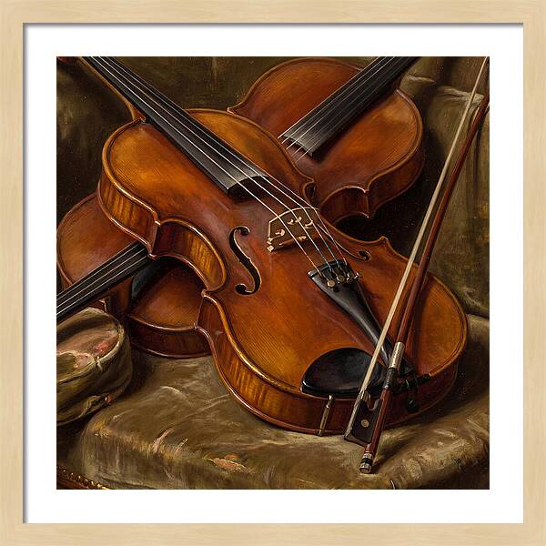 Violin Still Life Elegance