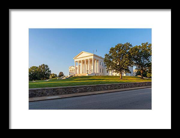 Virginia State Capitol Serenity