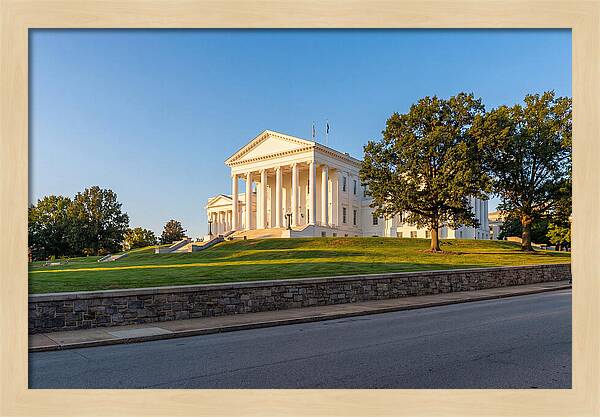 Virginia State Capitol Serenity