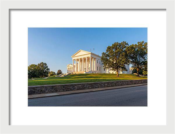 Virginia State Capitol Serenity