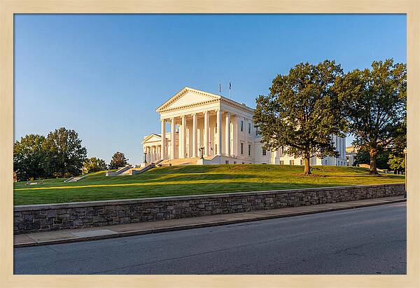 Virginia State Capitol Serenity