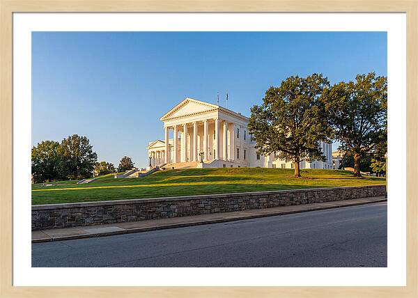 Virginia State Capitol Serenity
