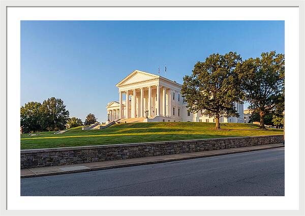 Virginia State Capitol Serenity