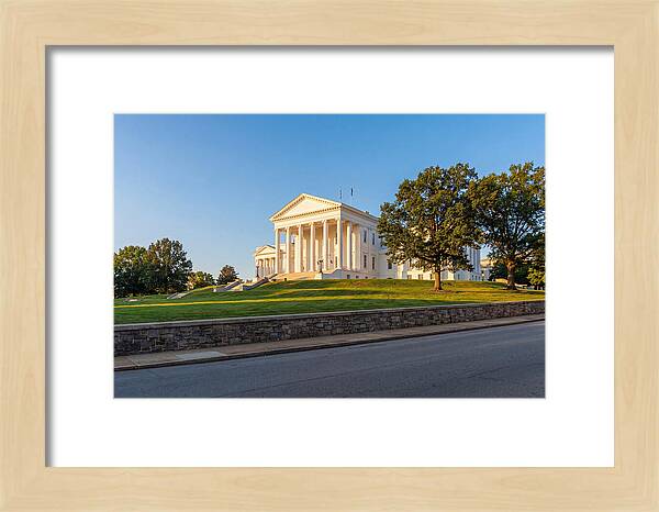 Virginia State Capitol Serenity