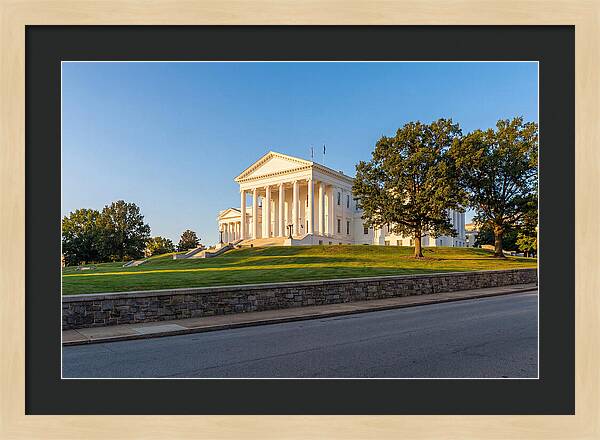 Virginia State Capitol Serenity