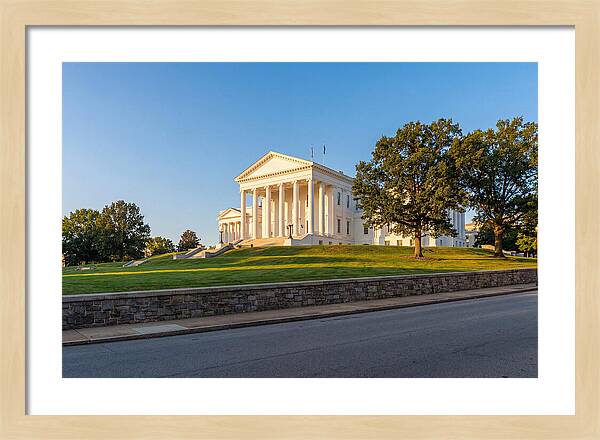 Virginia State Capitol Serenity
