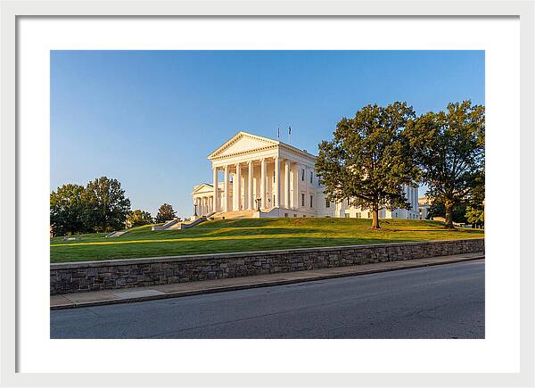 Virginia State Capitol Serenity