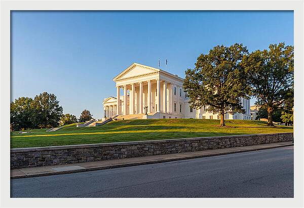 Virginia State Capitol Serenity