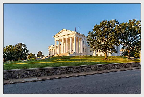 Virginia State Capitol Serenity