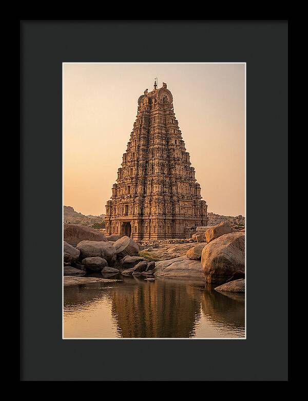 Virupaksha Temple Gopuram At Golden Hour
