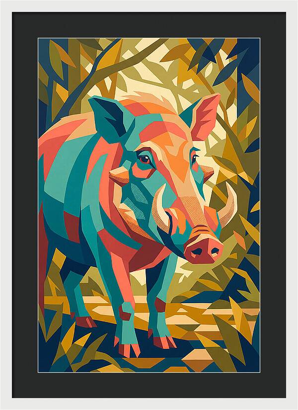Visayan Warty Pig Closeup