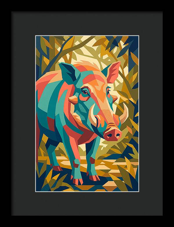 Visayan Warty Pig Closeup