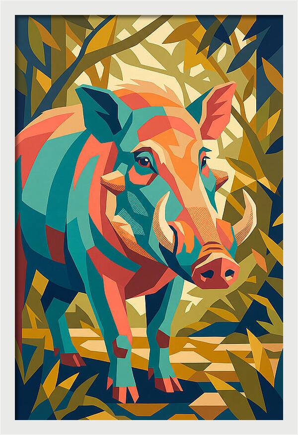 Visayan Warty Pig Closeup