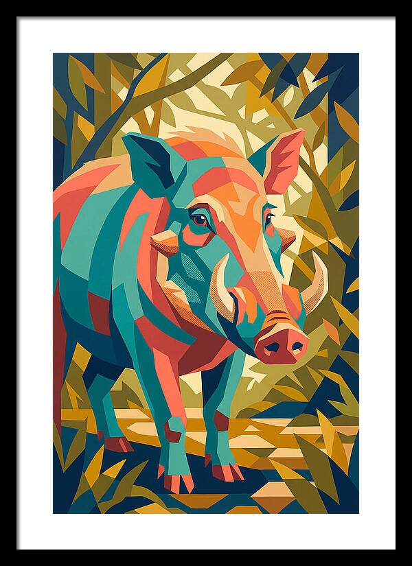 Visayan Warty Pig Closeup