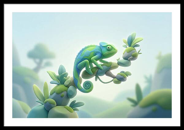 Chameleon Art