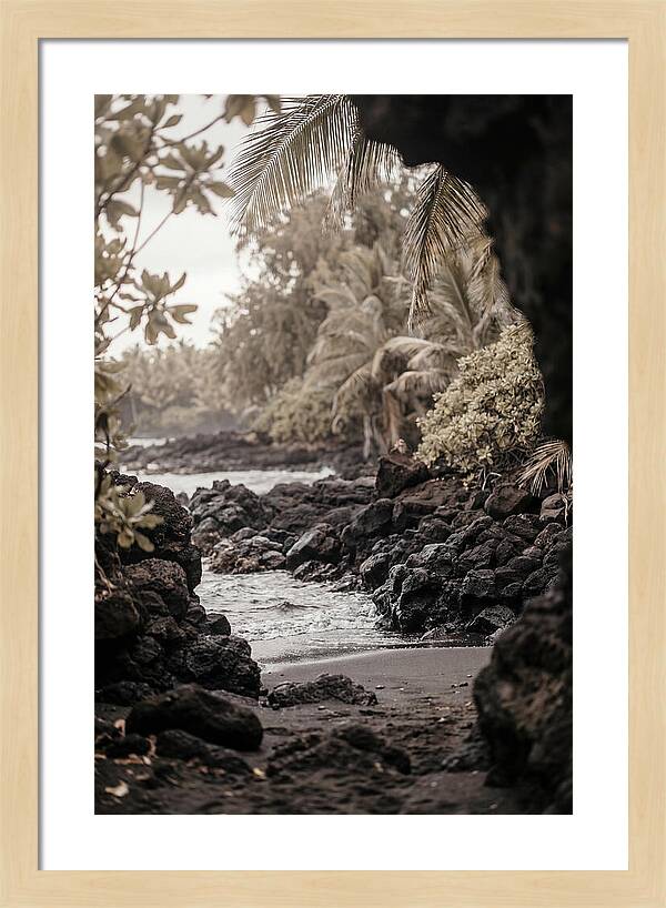 Volcanic Beach Serenity