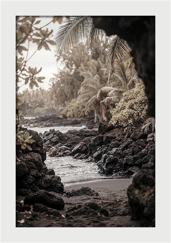 Volcanic Beach Serenity